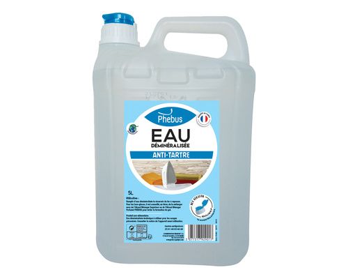 PHEBUS Eau déminéralisée - 5 litres PHEBUS PHEBUS Eau déminéralisée - 5 litres PHEBUS