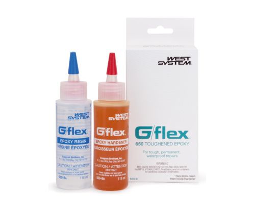 WEST SYSTEM Kit de résine epoxy G/Flex 650 236ml West System WEST SYSTEM Kit de résine epoxy G/Flex 650 236ml West System