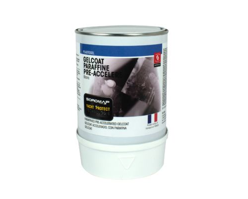 SOROMAP Gelcoat blanc paraffiné accéléré 0,75L + catalyseur Soromap SOROMAP Gelcoat blanc paraffiné accéléré 0,75L + catalyseur Soromap