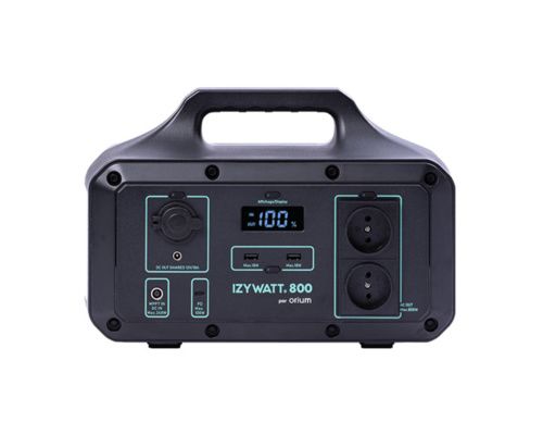ORIUM Station d'énergie portative IZYWATT 800LFP ORIUM