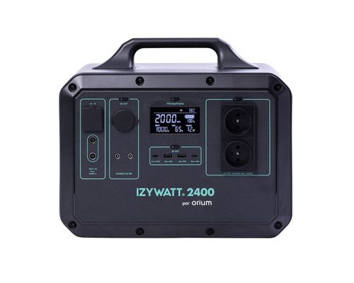 ORIUM  Station d'énergie portative IZYWATT 2400W LFP ORIUM