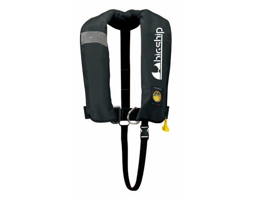 BIGSHIP Gilet 150N HAMMAR Security avec Boucle de Harnais Marine Pool