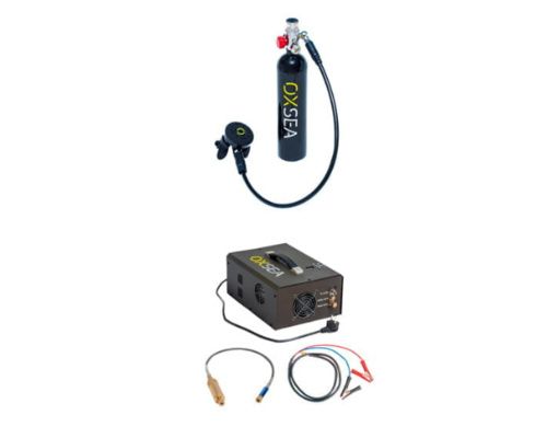 OXSEA Bouteille OX1000 + Mini Compresseur OXSEA