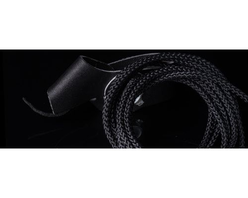 COUSIN Tresse polyester 966 diam2,5mm - noir COUSIN COUSIN Tresse polyester 966 diam2,5mm - noir COUSIN