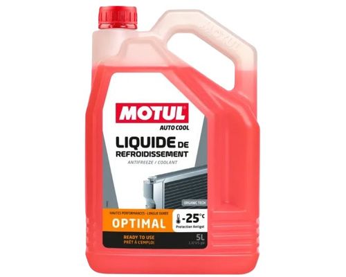 MOTUL Liquide de refroidissement Optimal -25° - 5L Motul MOTUL Liquide de refroidissement Optimal -25° - 5L Motul
