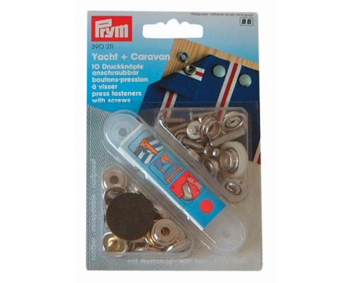 PRYM Boutons pression Ø15mm à visser (les 10) PRYM PRYM Boutons pression Ø15mm à visser (les 10) PRYM