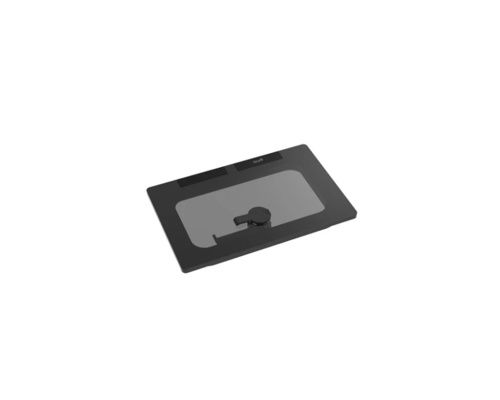 GOIOT PANNEAU MAGIC FLUSH T20 GRIS SATINÉ 347 x 202 mm Goiot