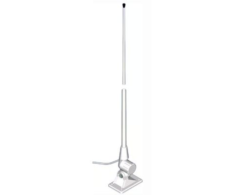 BANTEN Antenne VHF noire ECO 3dB, 1.5m, 5m de câble avec rot Banten