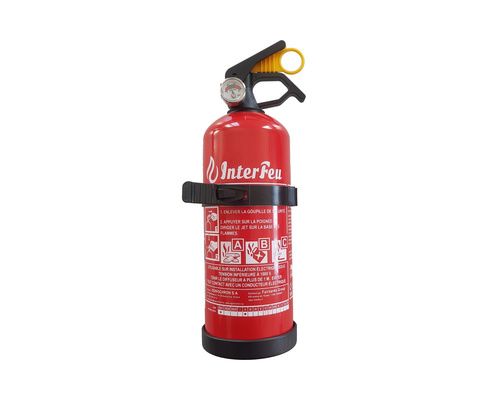 INTERFEU Extincteur ABC avec mano. - 1 KG (2024) INTERFEU