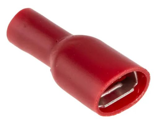 Cosse plate femelle isolée 6.3 mm -0.5 à 1.5mm² Rouge par 10 NAVEO Cosse plate femelle isolée 6.3 mm -0.5 à 1.5mm² Rouge par 10 NAVEO