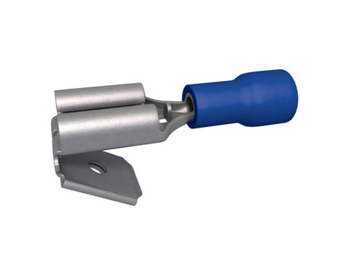 Cosse plate dérivation 6.3 mm -1.5 à 2.5 mm² Bleu par 5