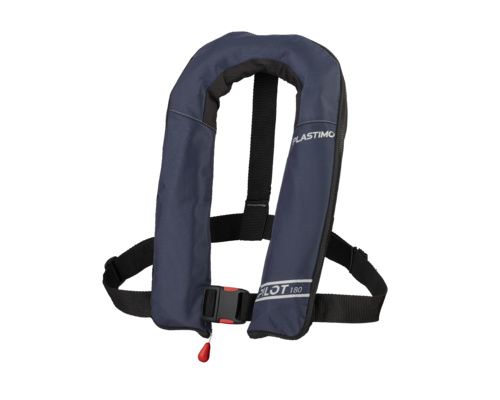 PLASTIMO GILET GF PILOT 180 AUTO UML PS NAVY + HRN + SC Plastimo PLASTIMO GILET GF PILOT 180 AUTO UML PS NAVY + HRN + SC Plastimo