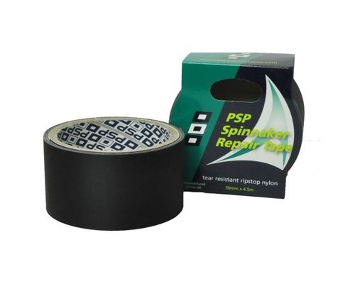 PSP Adhésif de réparation toile de SPI 5cm X 4,5m noir PSP