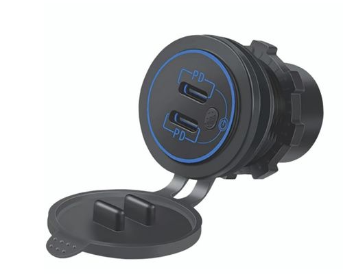BIGSHIP PORT USB-C 2 ENTRÉES ENCASTRABLE BigShip BIGSHIP PORT USB-C 2 ENTRÉES ENCASTRABLE BigShip