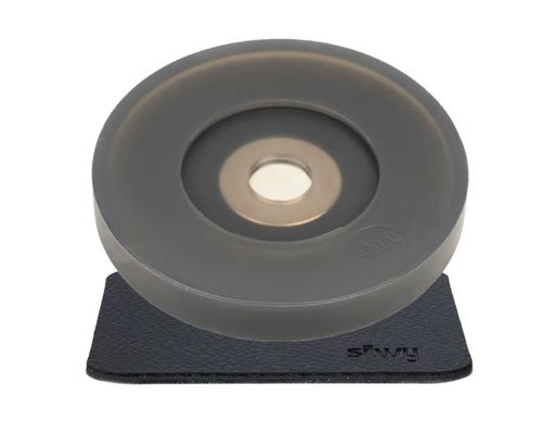 SILWY Adaptateur aimanté pour verres à pied Anthracite avec SILWY