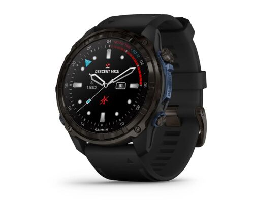 GARMIN Montre DESCENT MK3i avec bracelet noir cadran 51mm Garmin