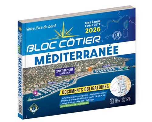 BLOC COTIER Méditerranée 2026 Bloc Marine