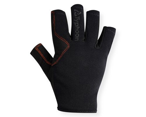 TYPHOON Gants Essentiel Doigts Courts Adultes-Noir/Solar XL TYPHOON