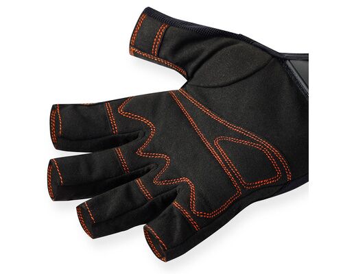 TYPHOON Gants Essentiel Doigts Courts Adultes-Noir/Solar XL TYPHOON TYPHOON Gants Essentiel Doigts Courts Adultes-Noir/Solar XL TYPHOON