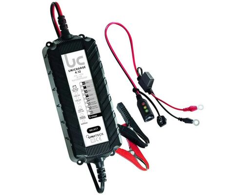 UNITECK Chargeur de batterie intelligent 6-12V - 4A