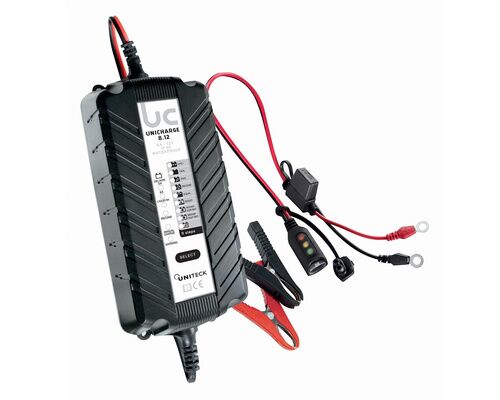 UNITECK Chargeur de batterie intelligent 12V - 8A