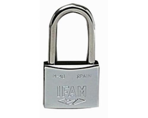 IFAM Cadenas chromé M-40 anse longue 42mm Ifam IFAM Cadenas chromé M-40 anse longue 42mm Ifam
