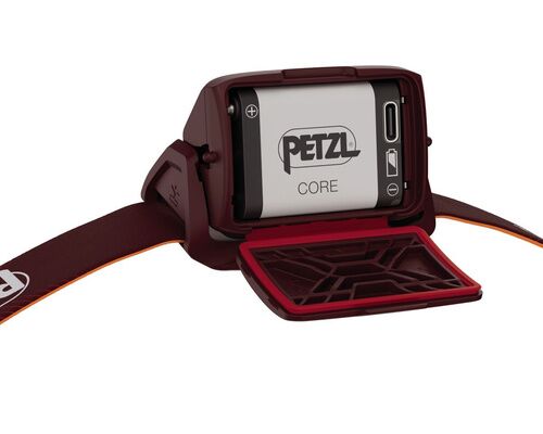 PETZL LAMPE FRONTALE ACTIK CORE Rouge Petzl PETZL LAMPE FRONTALE ACTIK CORE Rouge Petzl