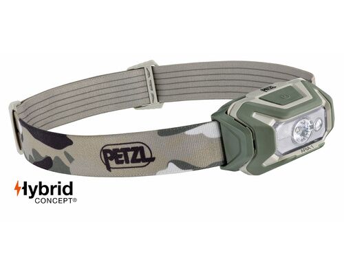 PETZL LAMPE FRONTALE ARIA 1R RGB CAMO Petzl