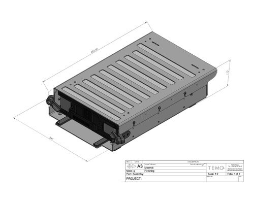TEMO Batterie cassette pour POD 2,3 kWh TEMO TEMO Batterie cassette pour POD 2,3 kWh TEMO