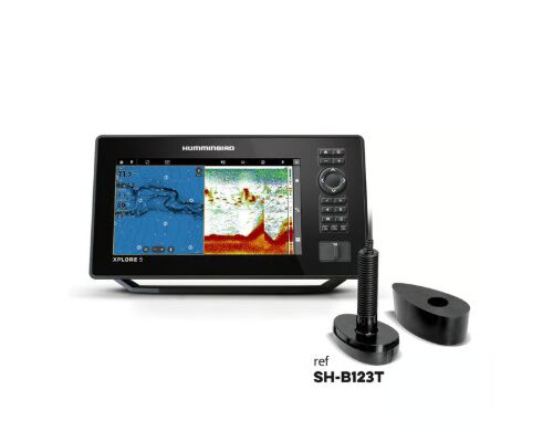 HUMMINBIRD COMBINÉ GPS XPLORE 9 CHIRP 2D SONDE TR