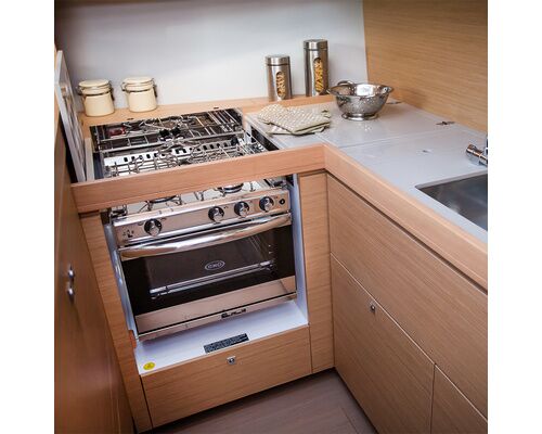 ENO Grand Large four inox - 2 feux et grill