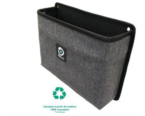 OUTILS OCEANS Baille à dos rigide et hublot gris 33x25x08