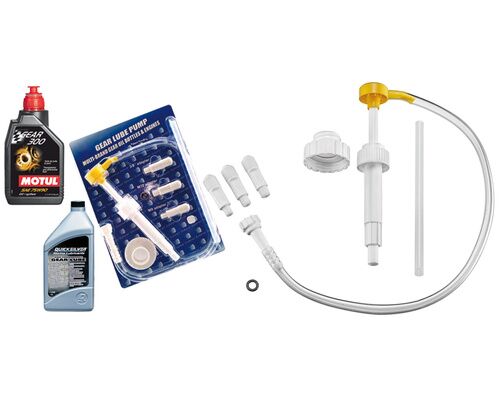 POMPE POUR HUILE D'EMBASE AVEC ADAPTATEUR