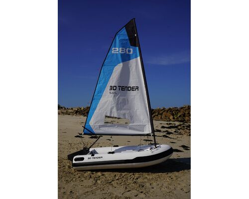 3D TENDER Sail TENDER 280 bleue et blanche