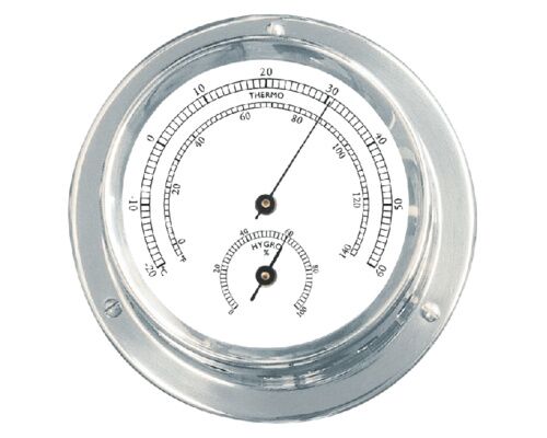 TALAMEX Hygrometre Série 110 Laiton chromé