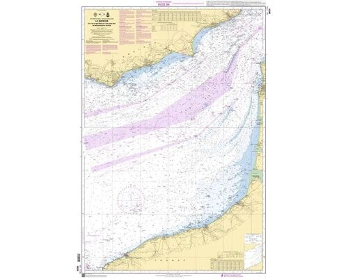 SHOM 6824 Carte a plat Cap d'Antifer au Cap Gris-Nez de Newh