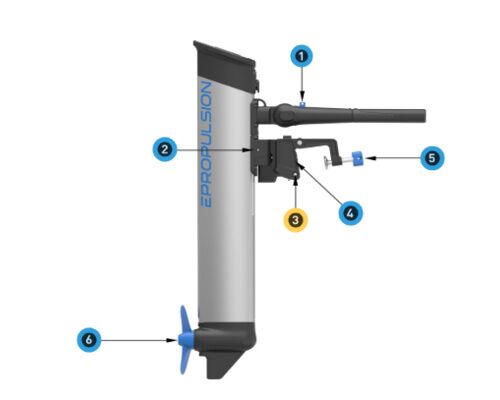 E-Propulsion Goupille pour hélice Elite