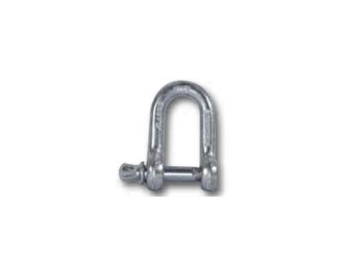 Manille droite galva marquée Ø6mm vrac