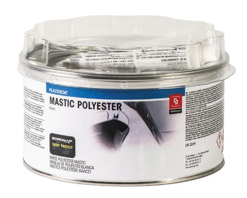 SOROMAP Mastic polyester Plastoboat 500g + catalyseur