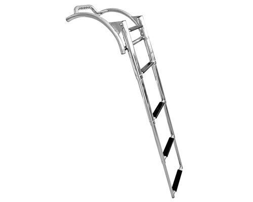 Échelle de bain pour canot pneumatique 4 marches télescopiqu