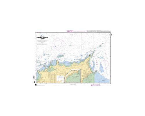 SHOM Carte 7638 - INT 4635 Archipel de Saint-Pierre-et-Mique