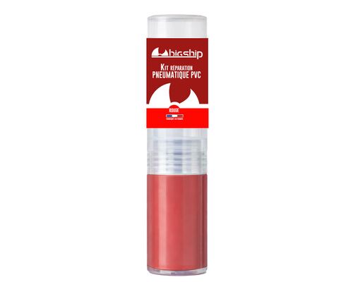 Kit de réparation pneumatique PVC rouge