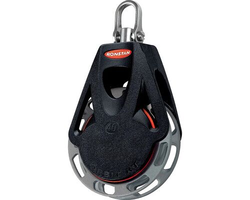 RONSTAN Poulie S40 winch Orbit 40mm auto,émeril/mani