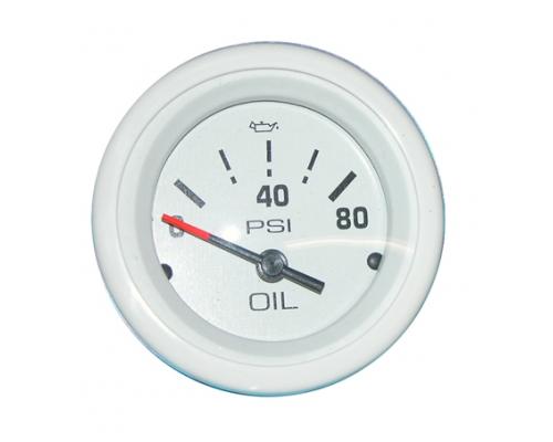 VEETHREE Artic Ø52mm manomètre huile 0 - 80 psi type US VEETHREE Artic Ø52mm manomètre huile 0 - 80 psi type US