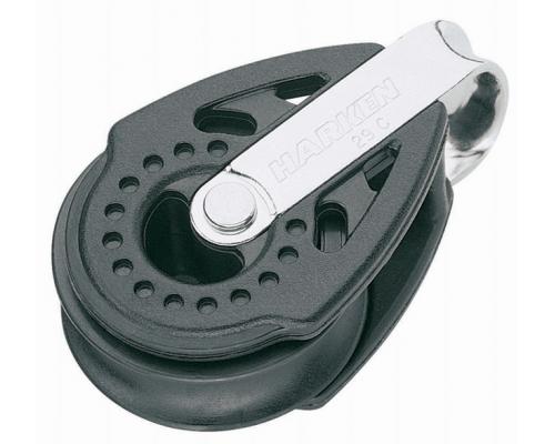 HARKEN Poulie simple de mat/fixe Carbo Ø réa 29mm Ø cord 6/8 Harken