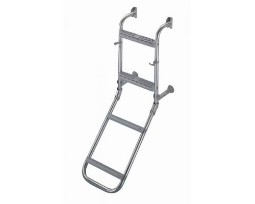 TREM Echelle inox 2+2 echelons Trem