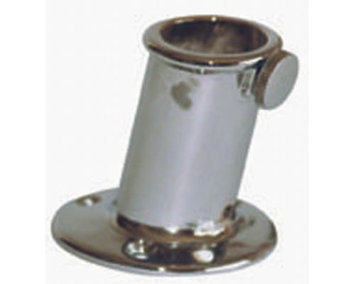 FORESTI Support plat pont laiton chromé pour hampe Ø20mm Foresti Suardi