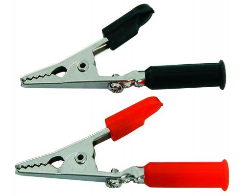 Pinces crocodile 50mm les 2 Pinces crocodile 50mm les 2