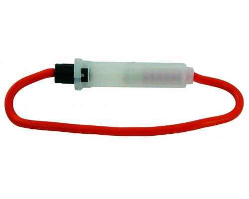 Porte fusible volant pour fusible verre 6,3x32 Porte fusible volant pour fusible verre 6,3x32