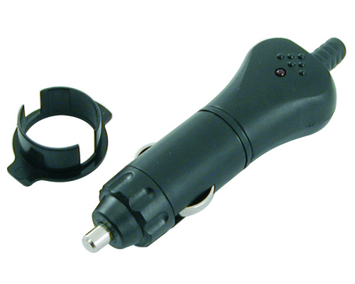 Fiche male allume cigare 12V protection par fusible Euromarine Fiche male allume cigare 12V protection par fusible Euromarine